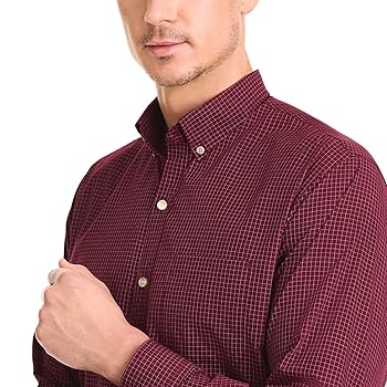 Amazon.com: Van Heusen Men's Wrinkle Free Long Sleeve Button